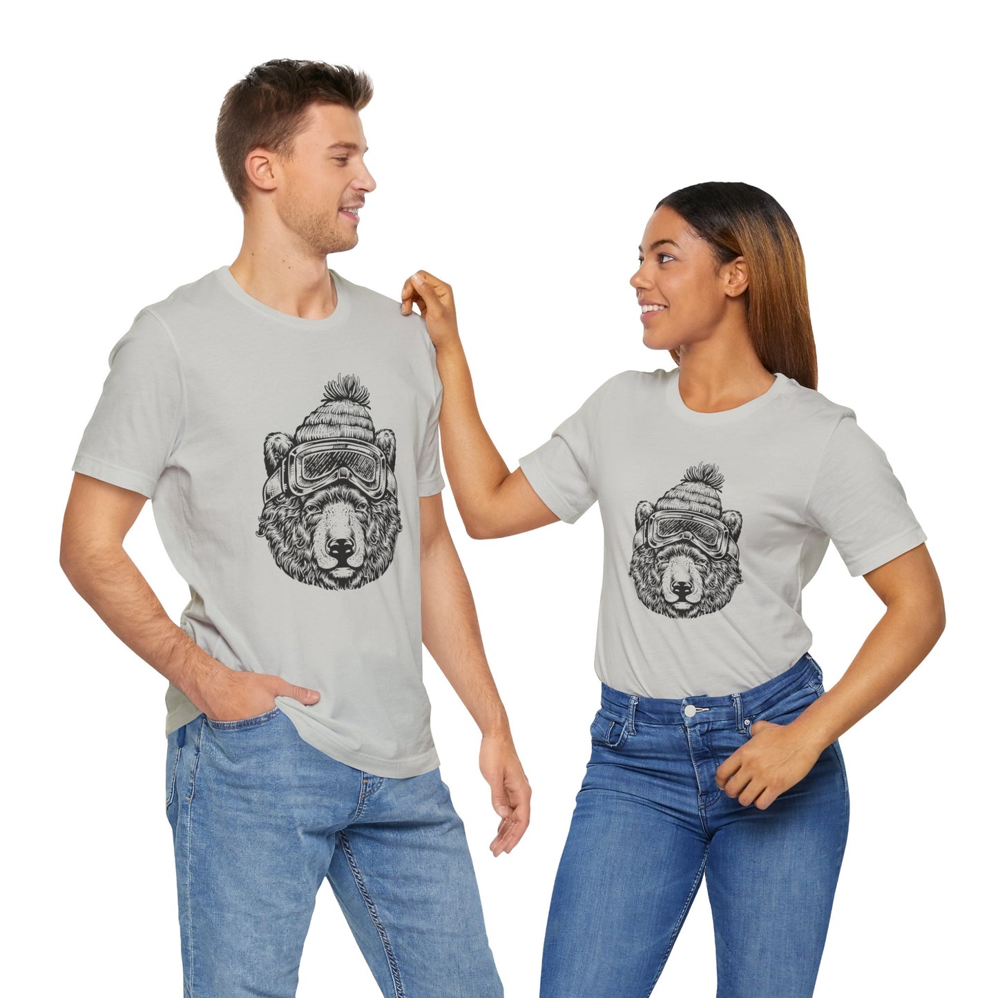 Ski Bear Short Sleeve Tee - 7 colors