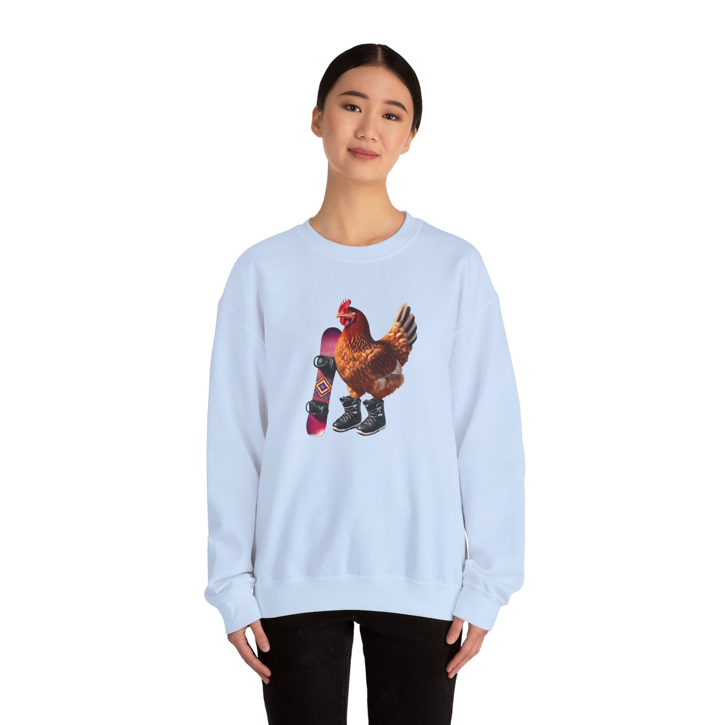 The Snowboard Chicken Sweatshirt - 7 colors