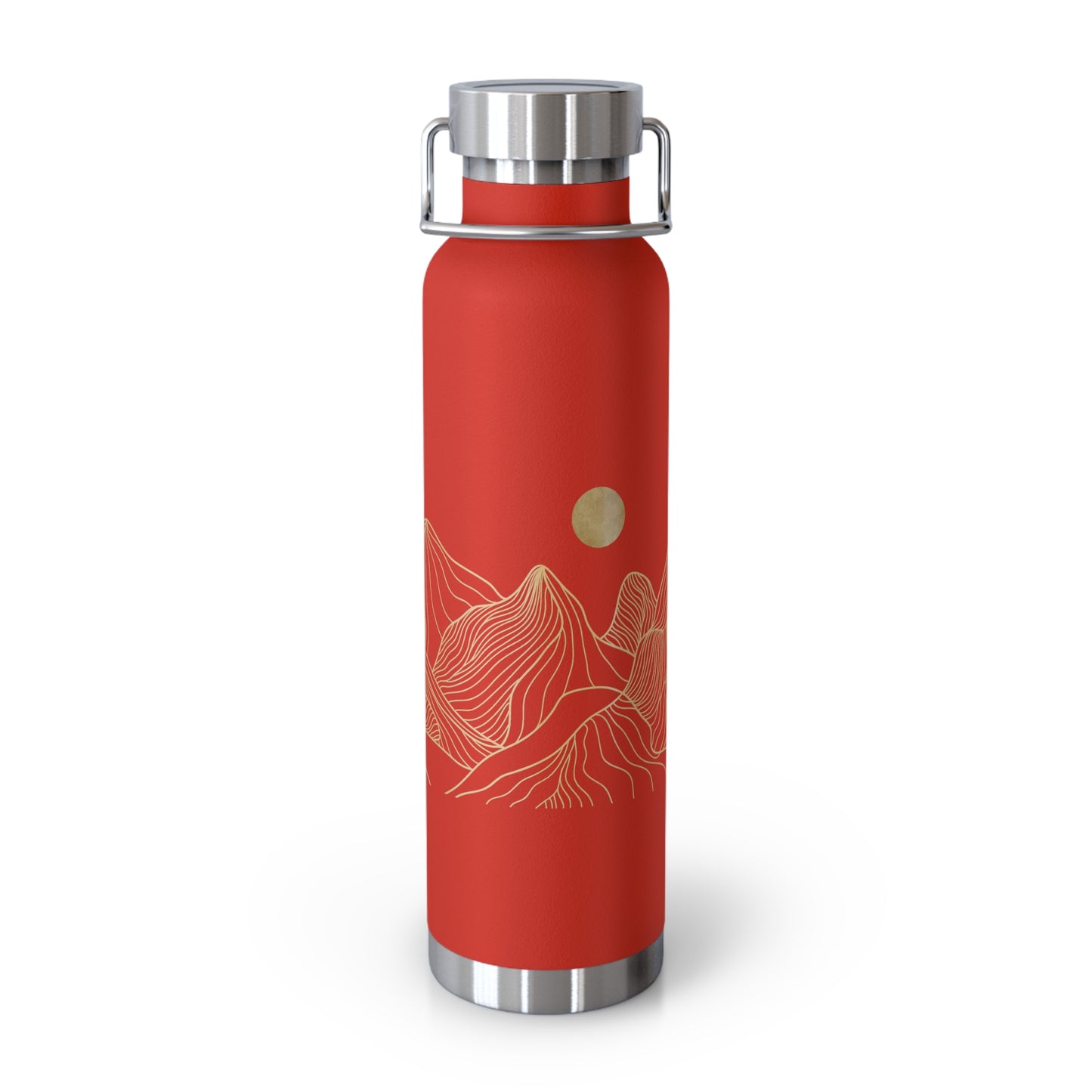 Mountain Moon Copper Vacuum Insulated Bottle, 22oz - 3 colors