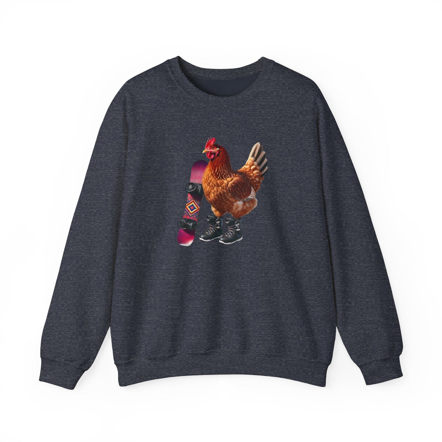 The Snowboard Chicken Sweatshirt - 7 colors