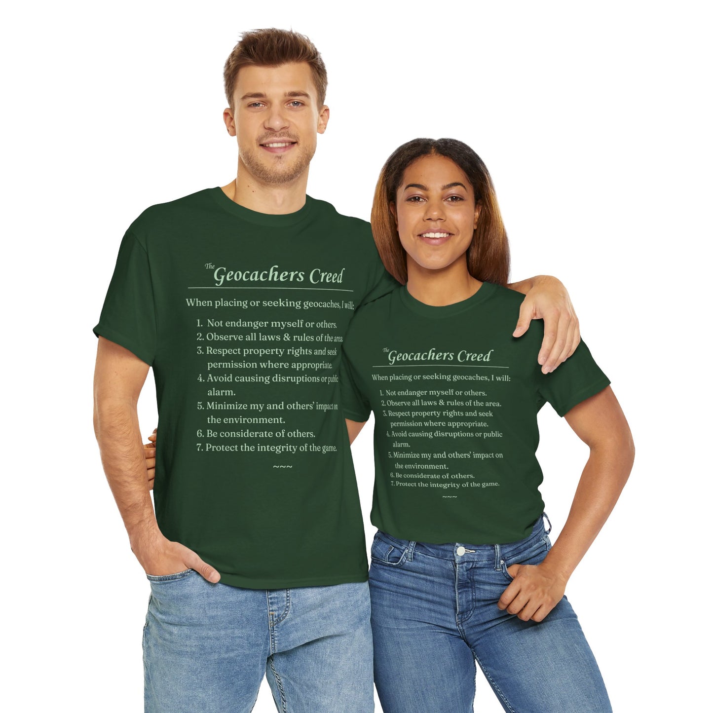 The Geocaching Creed Tee - 6 colors