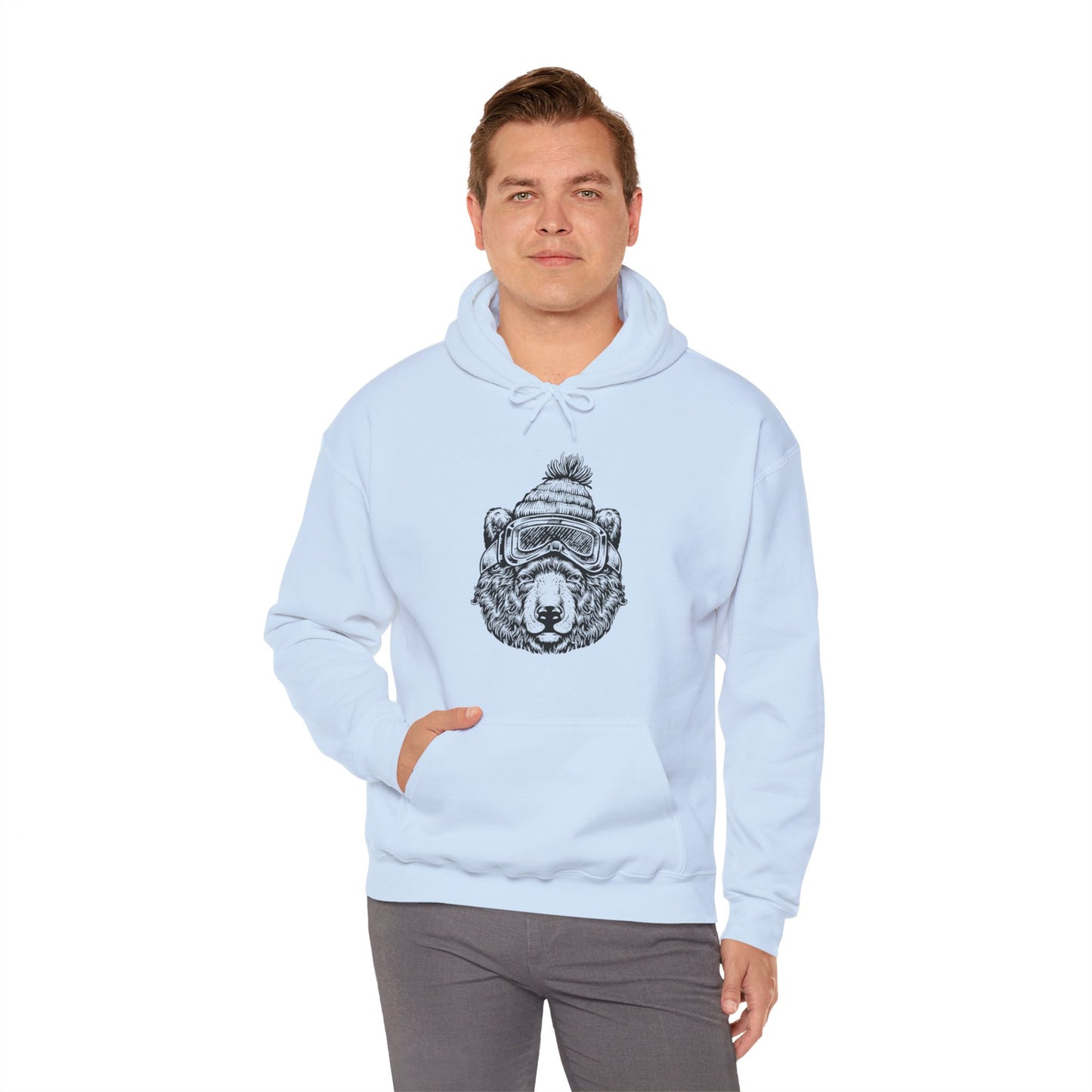 Ski Bear Heavy Blend™ Hooded Sweatshirt - 5 colors