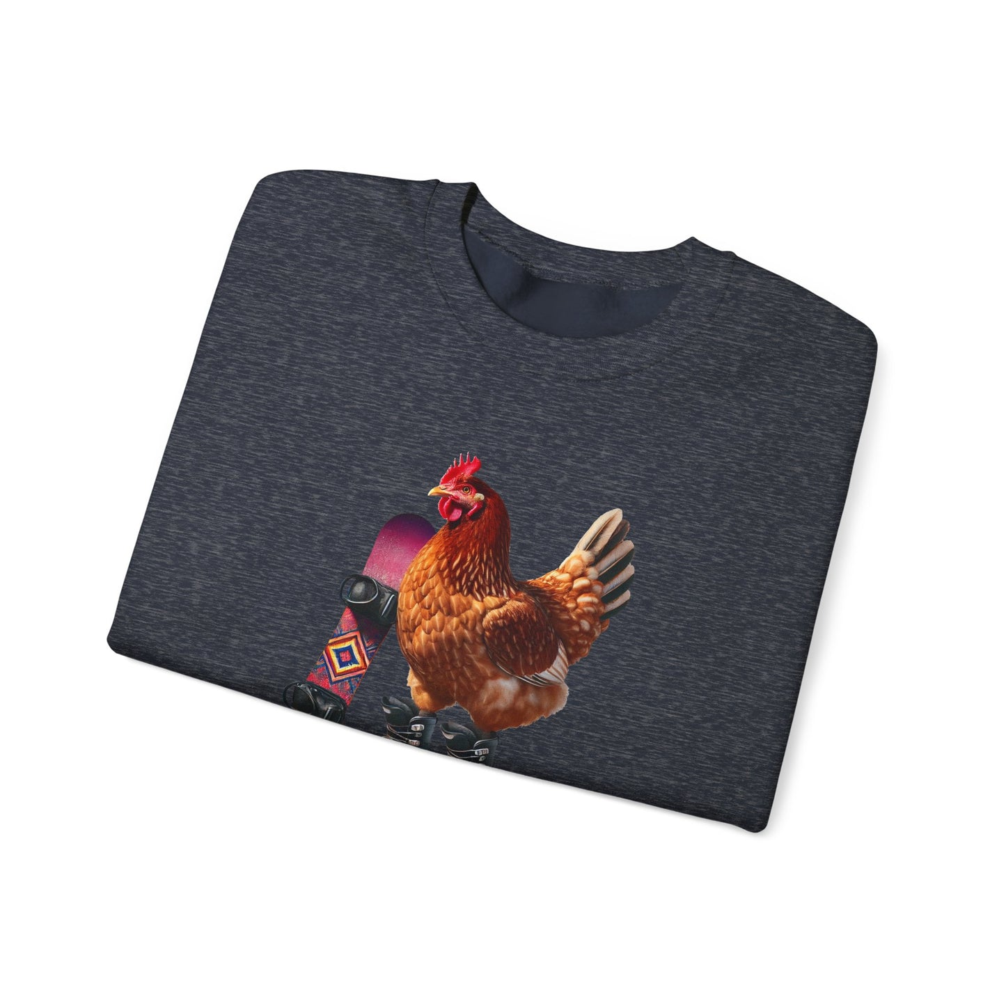 The Snowboard Chicken Sweatshirt - 7 colors
