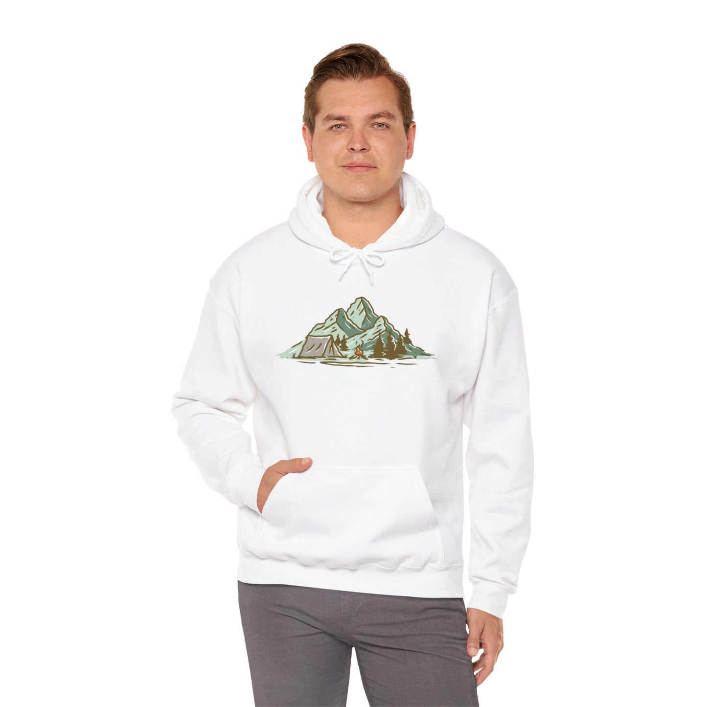 Mountain Campsite Heavy Blend™ Hooded Sweatshirt - 5 colors