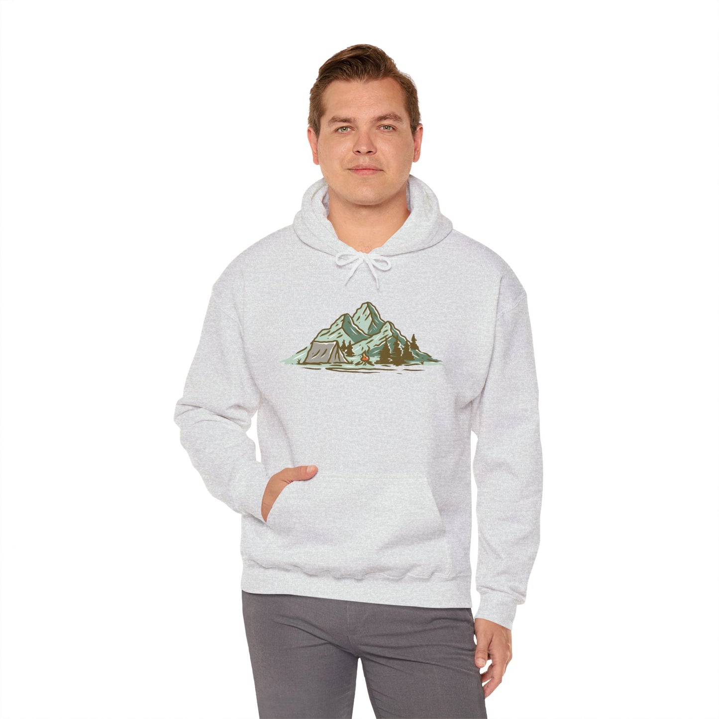 Mountain Campsite Heavy Blend™ Hooded Sweatshirt - 5 colors