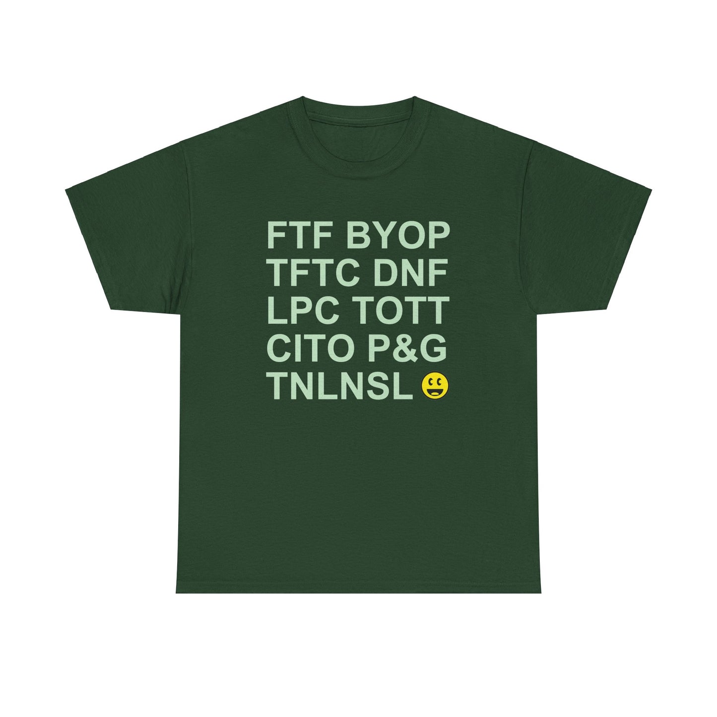 Geocaching Acronyms Tee - 8 colors