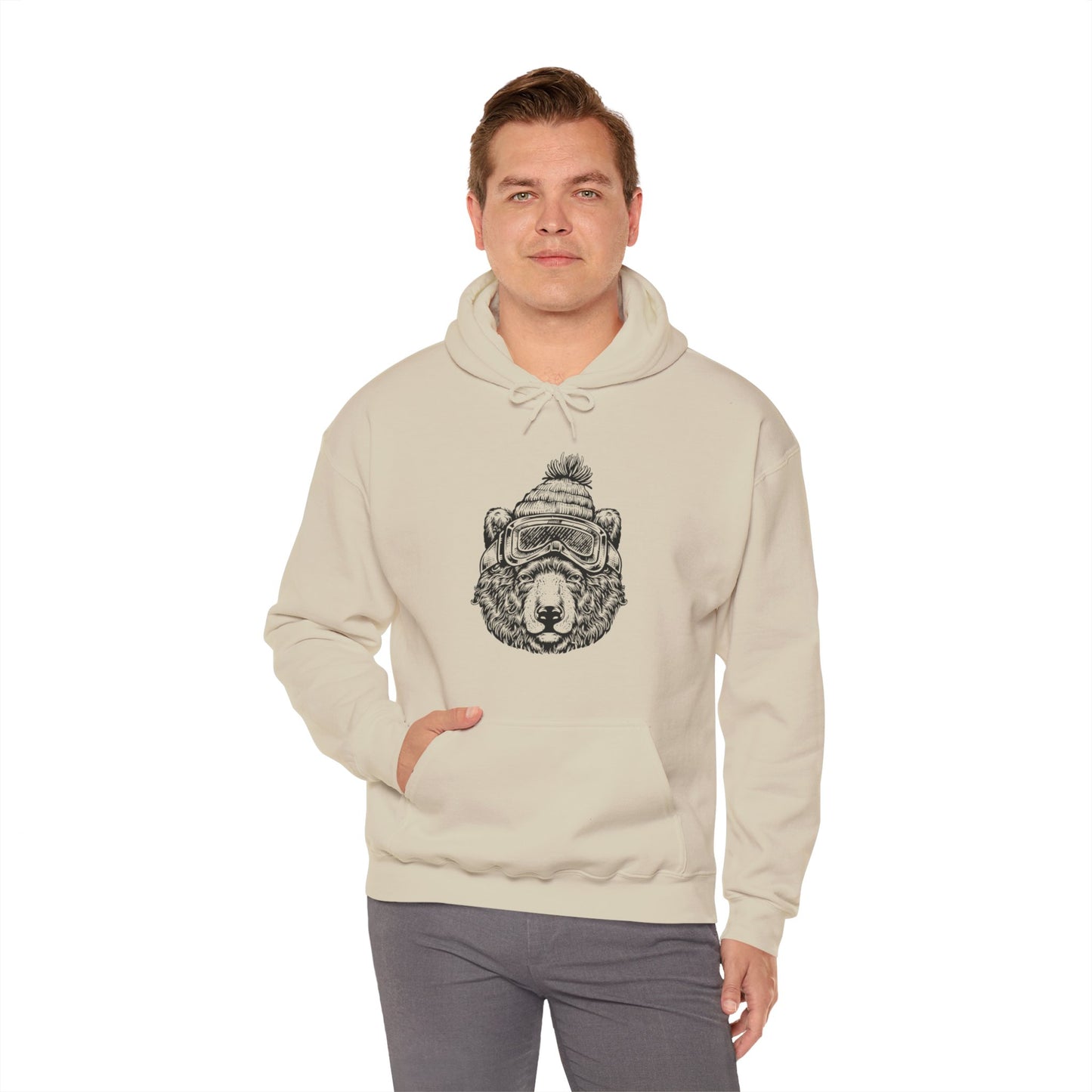 Ski Bear Heavy Blend™ Hooded Sweatshirt - 5 colors