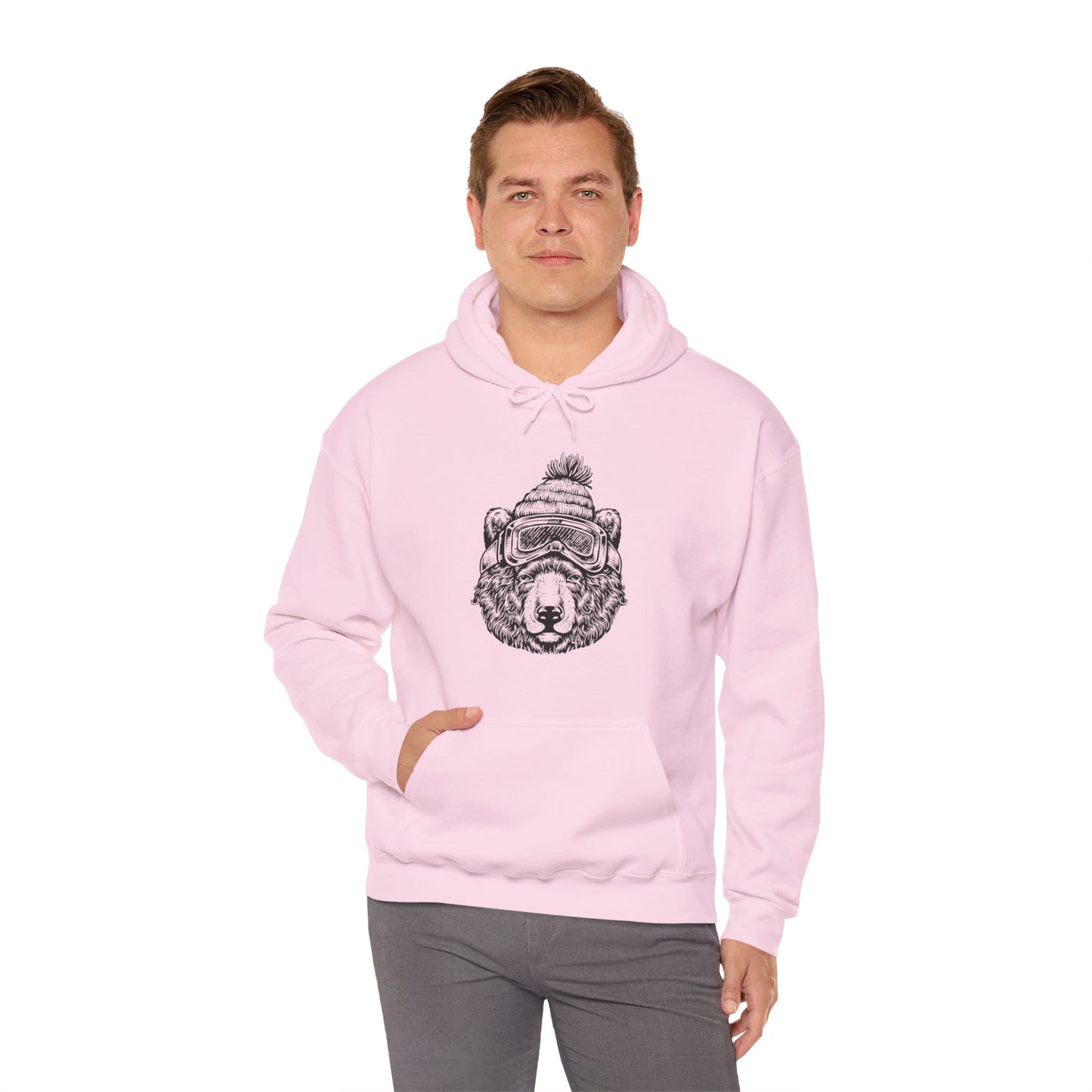 Ski Bear Heavy Blend™ Hooded Sweatshirt - 5 colors