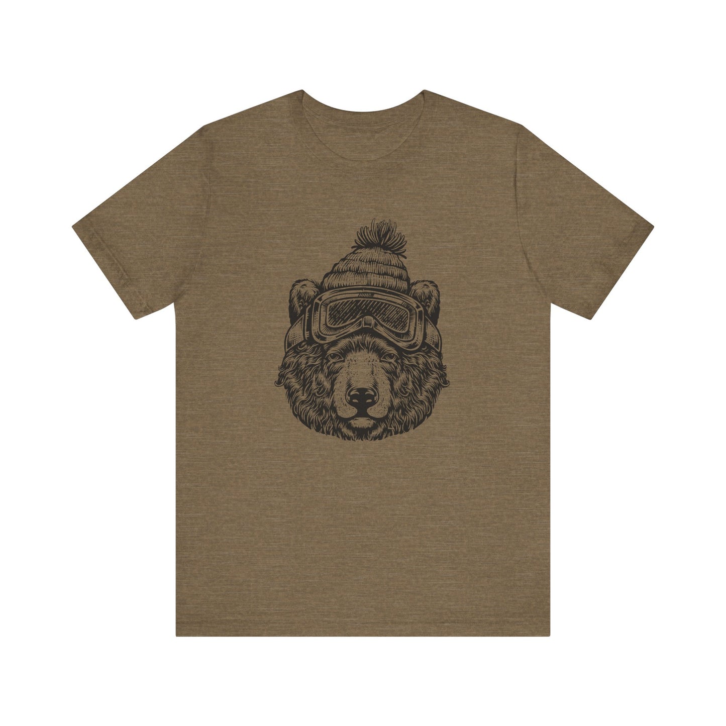 Ski Bear Short Sleeve Tee - 7 colors