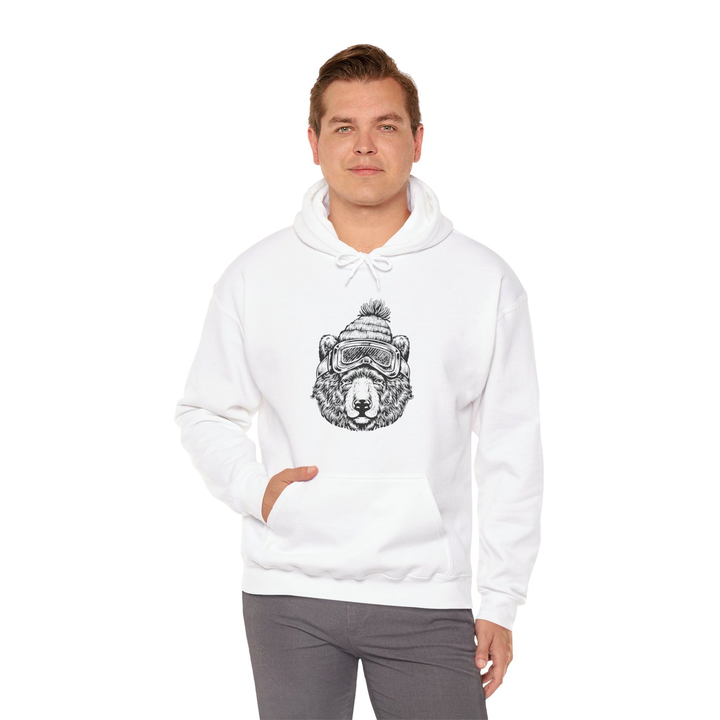 Ski Bear Heavy Blend™ Hooded Sweatshirt - 5 colors
