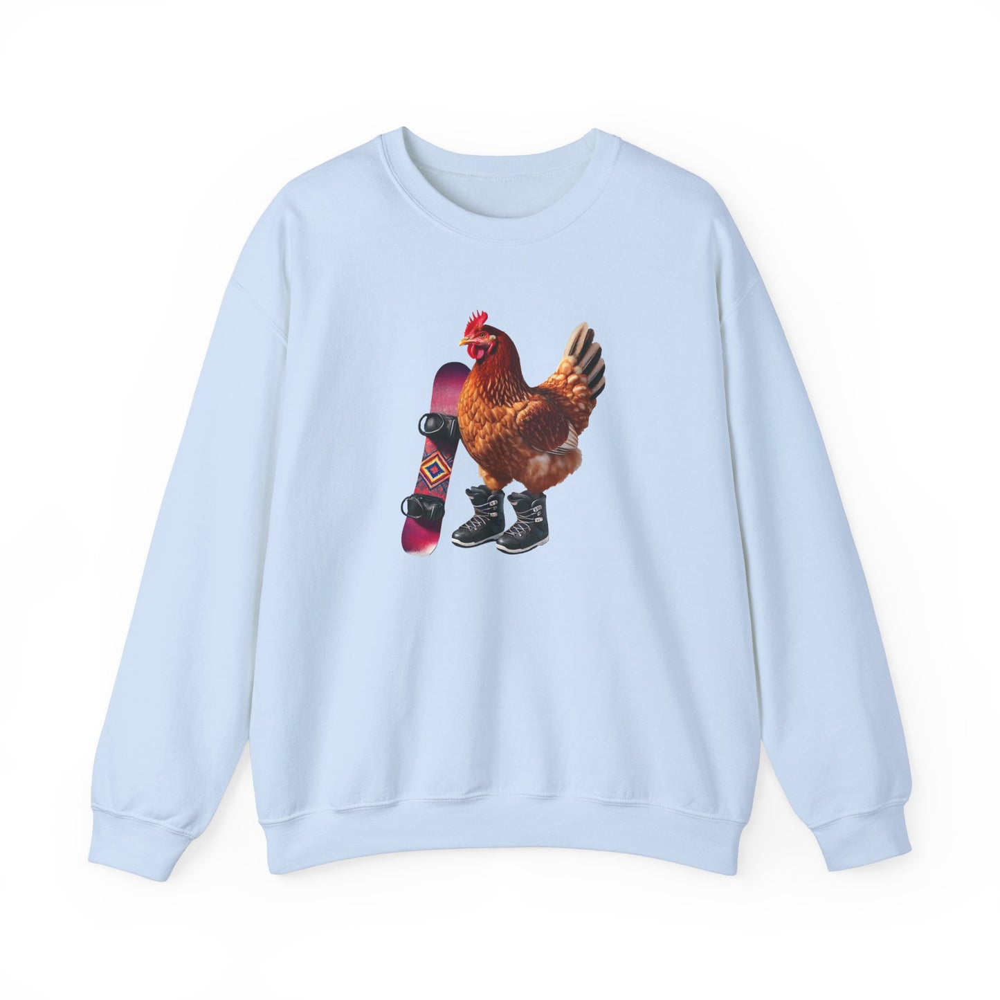 The Snowboard Chicken Sweatshirt - 7 colors