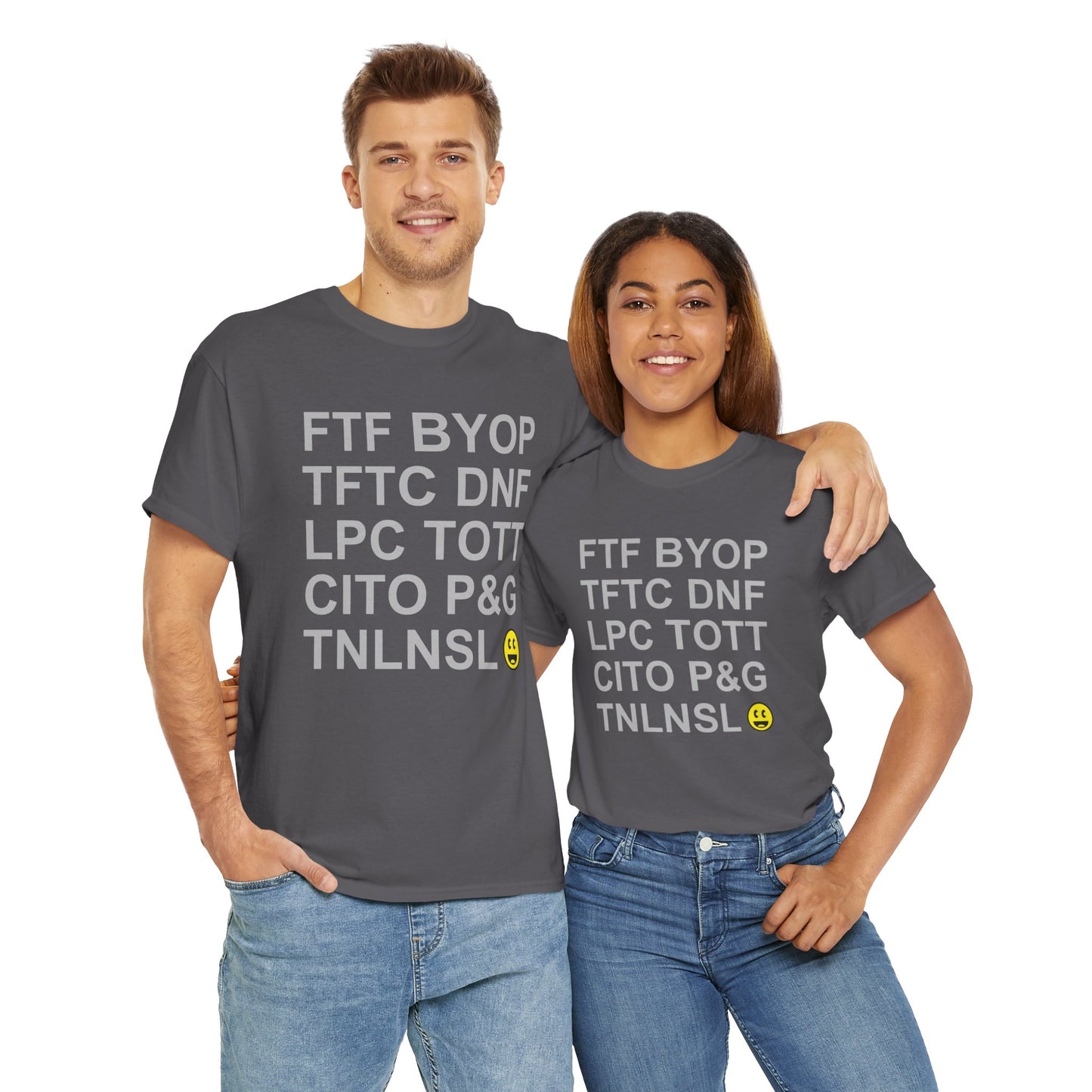 Geocaching Acronyms Tee - 8 colors