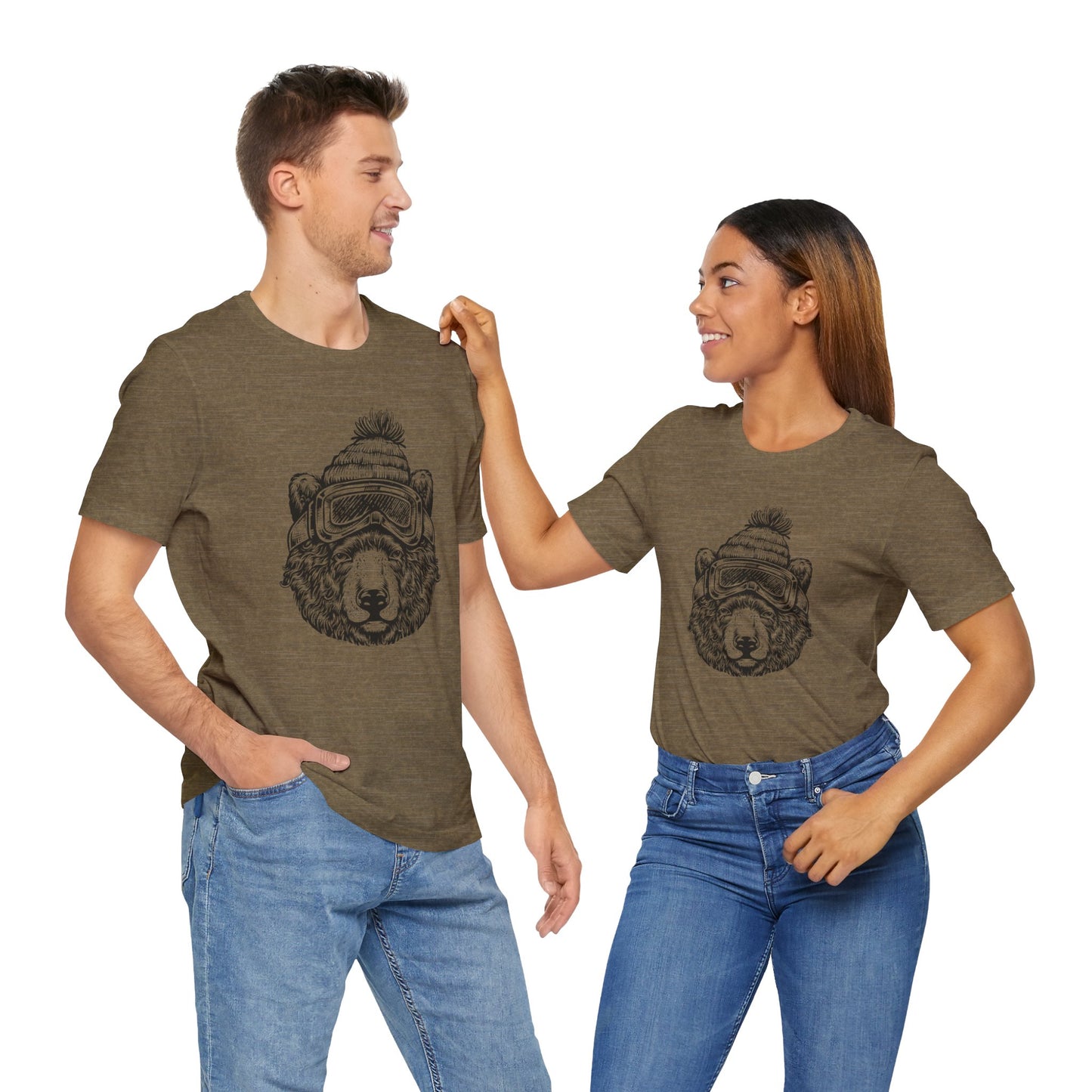 Ski Bear Short Sleeve Tee - 7 colors