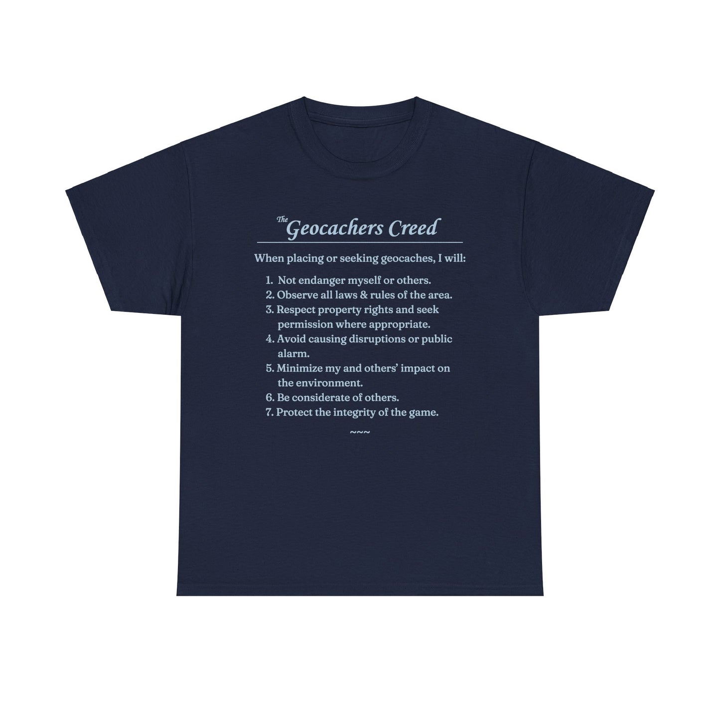 The Geocaching Creed Tee - 6 colors