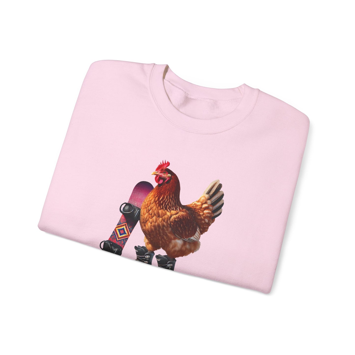 The Snowboard Chicken Sweatshirt - 7 colors