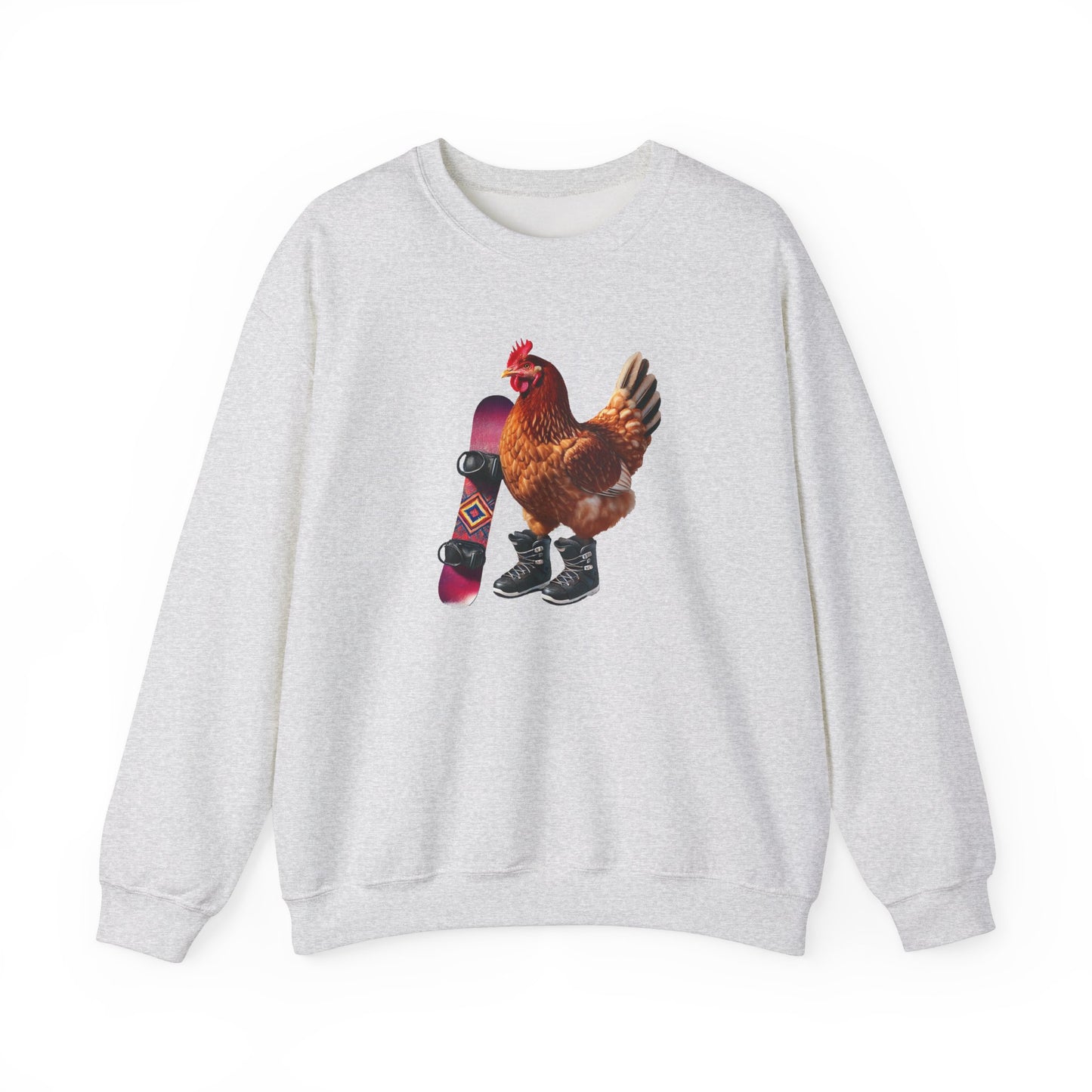 The Snowboard Chicken Sweatshirt - 7 colors