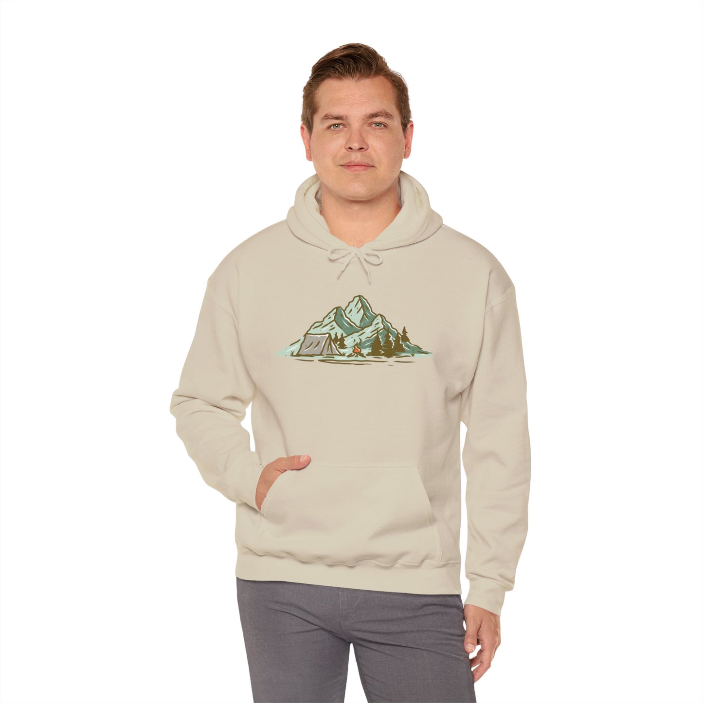 Mountain Campsite Heavy Blend™ Hooded Sweatshirt - 5 colors