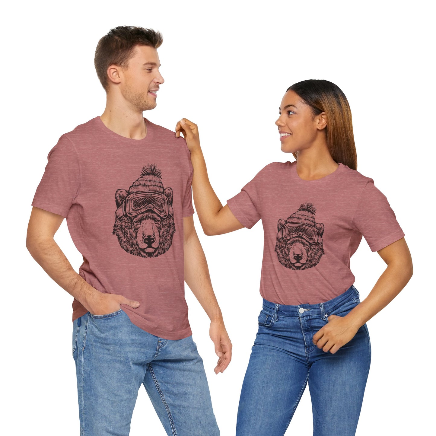 Ski Bear Short Sleeve Tee - 7 colors
