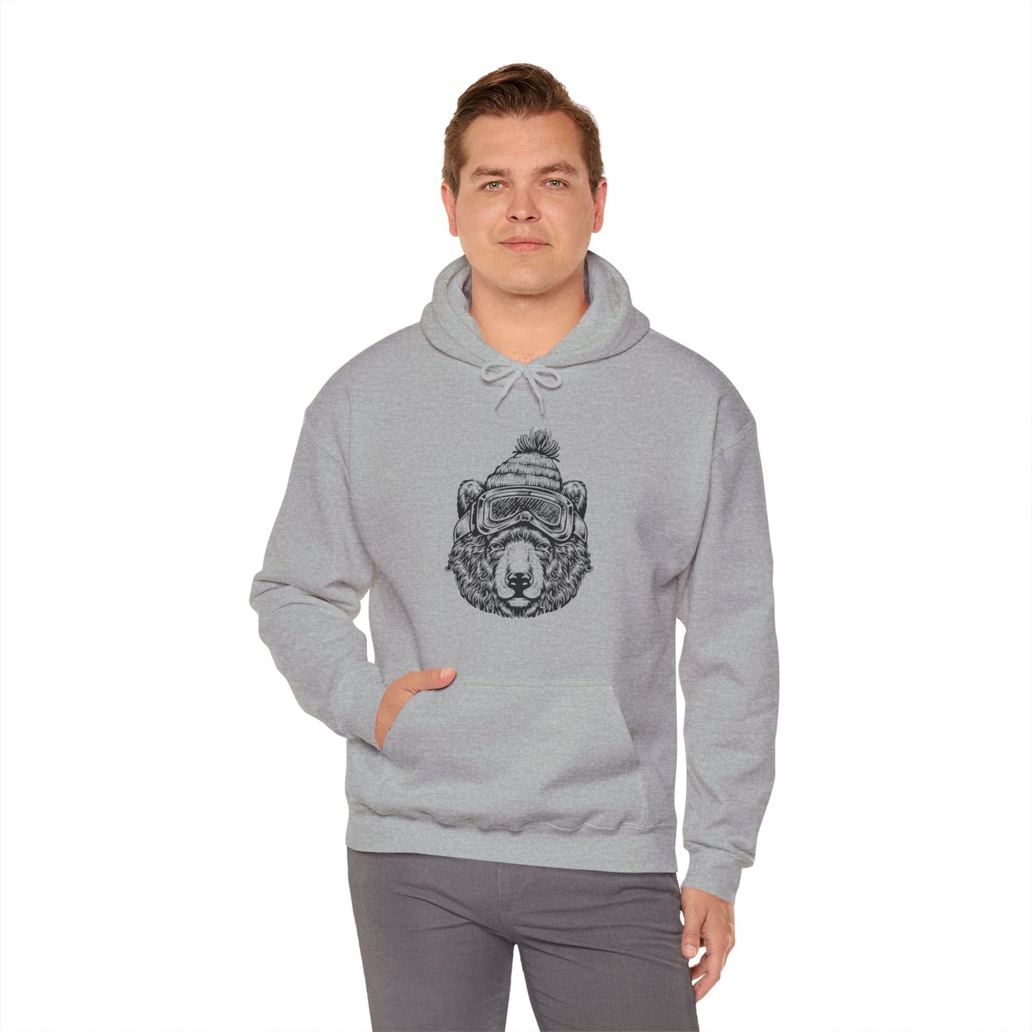 Ski Bear Heavy Blend™ Hooded Sweatshirt - 5 colors