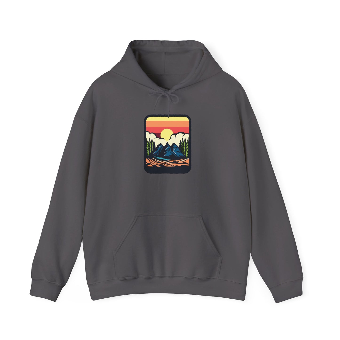 Mountain Sunset Heavy Blend™ Hooded Sweatshirt - 6 colors