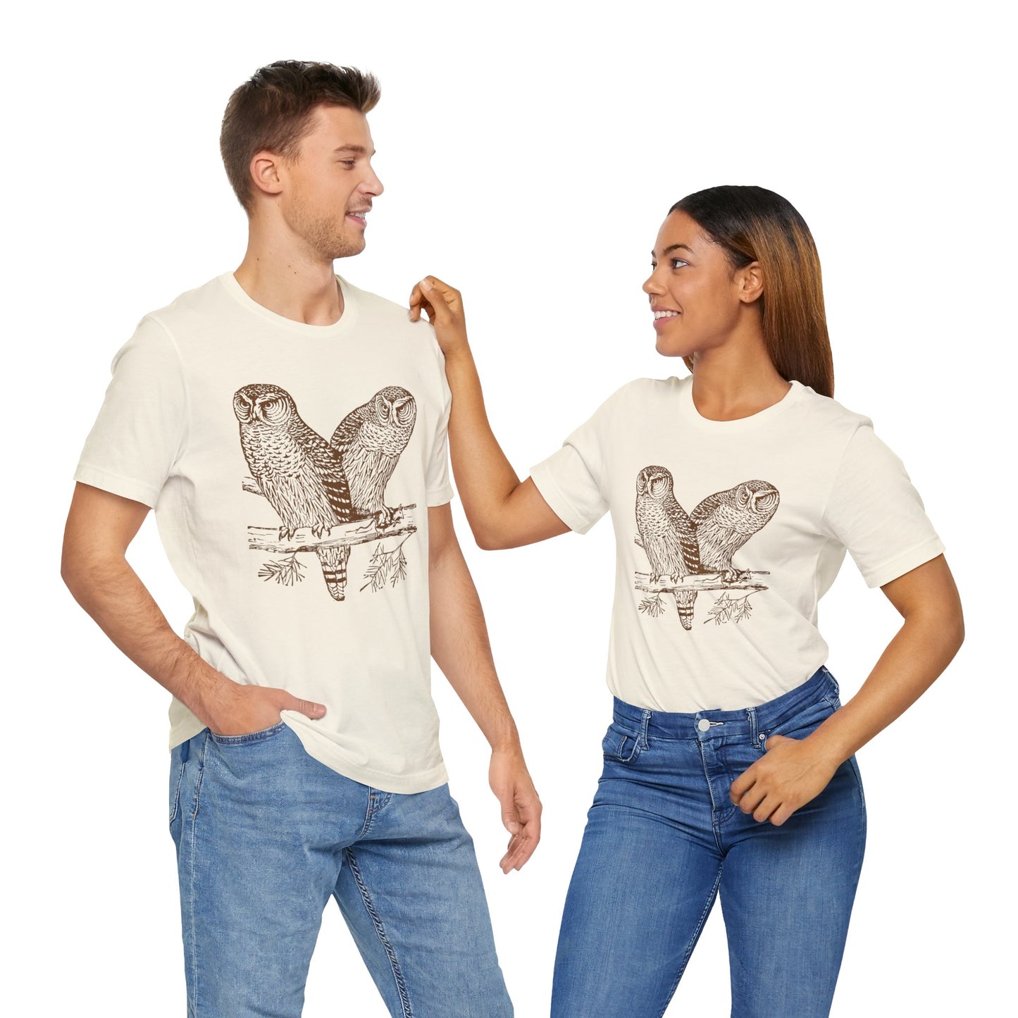 Owl Duo Short Sleeve Tee - 7 colors