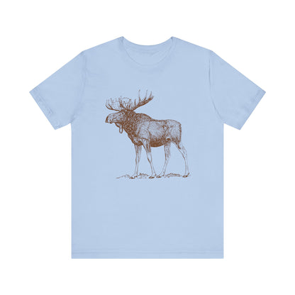 Moose Short Sleeve Tee - 7 colors