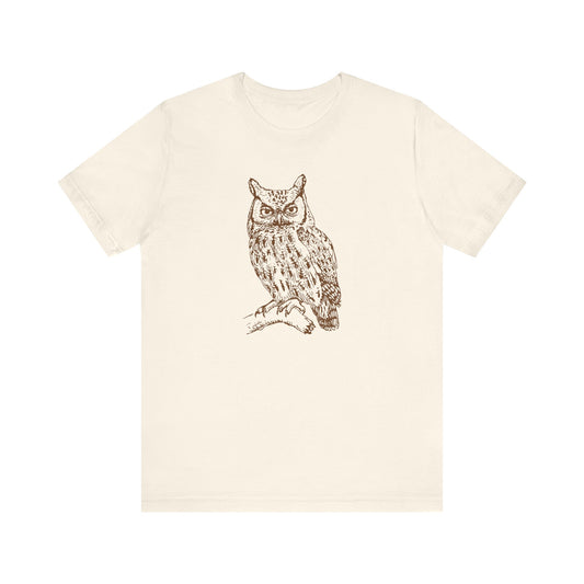 Screech Owl Short Sleeve Tee - 7 colors