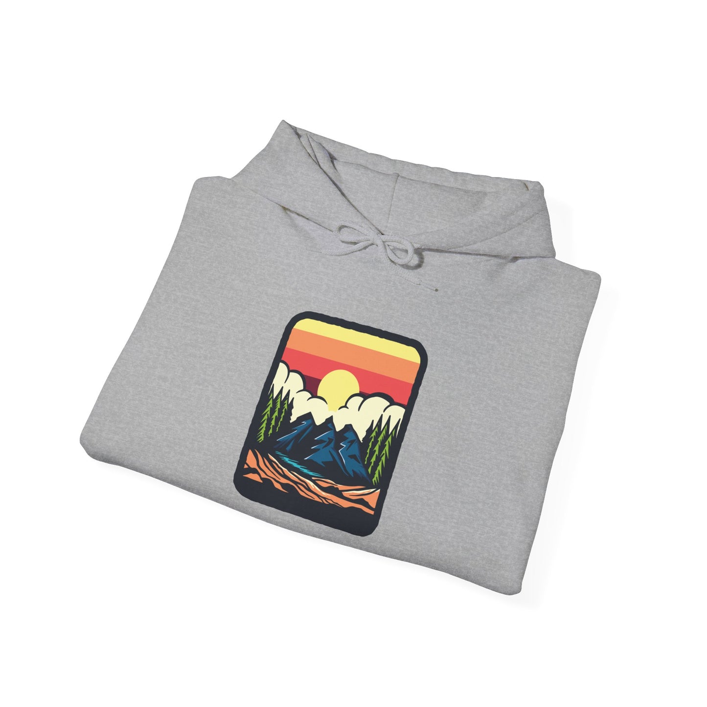 Mountain Sunset Heavy Blend™ Hooded Sweatshirt - 6 colors