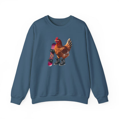 The Snowboard Chicken Sweatshirt - 7 colors