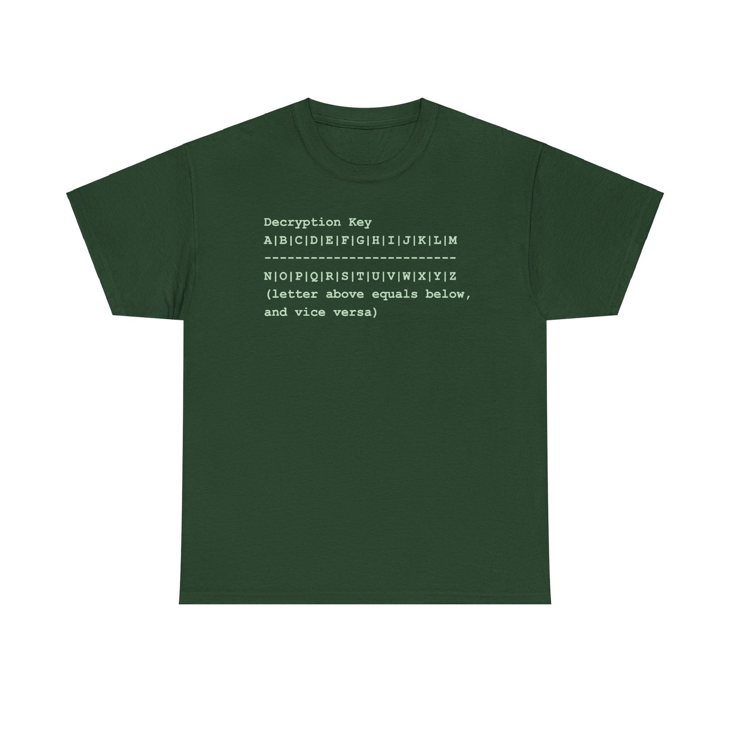 Geocaching Decryption Tee - 8 colors