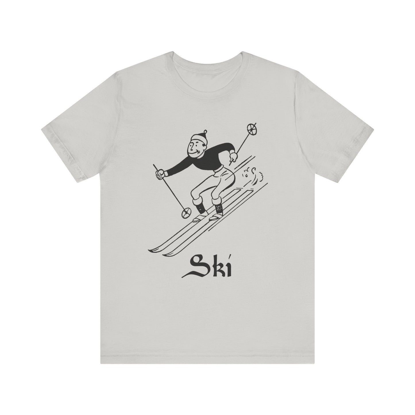 Retro Ski Guy Short Sleeve Tee - 7 colors