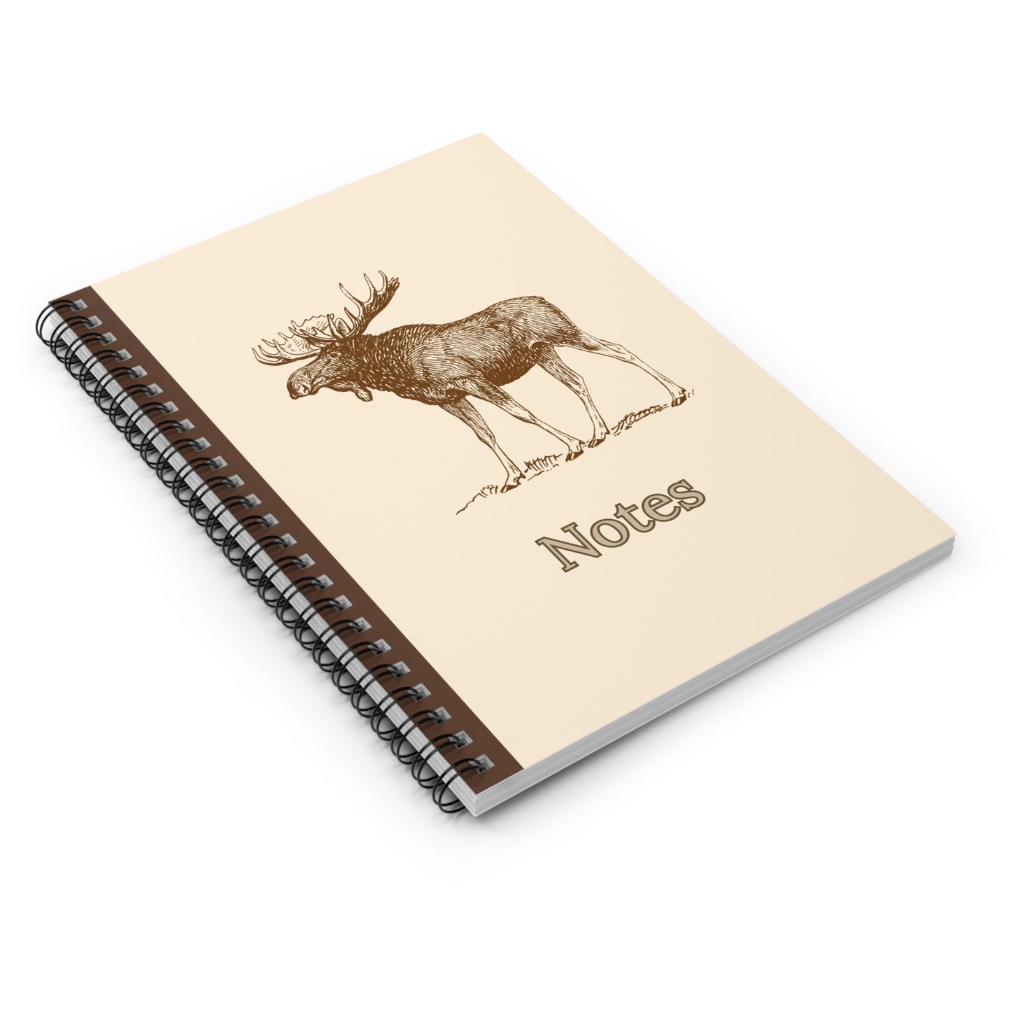 Bull Moose Spiral Notebook - Ruled Line 6"x8"