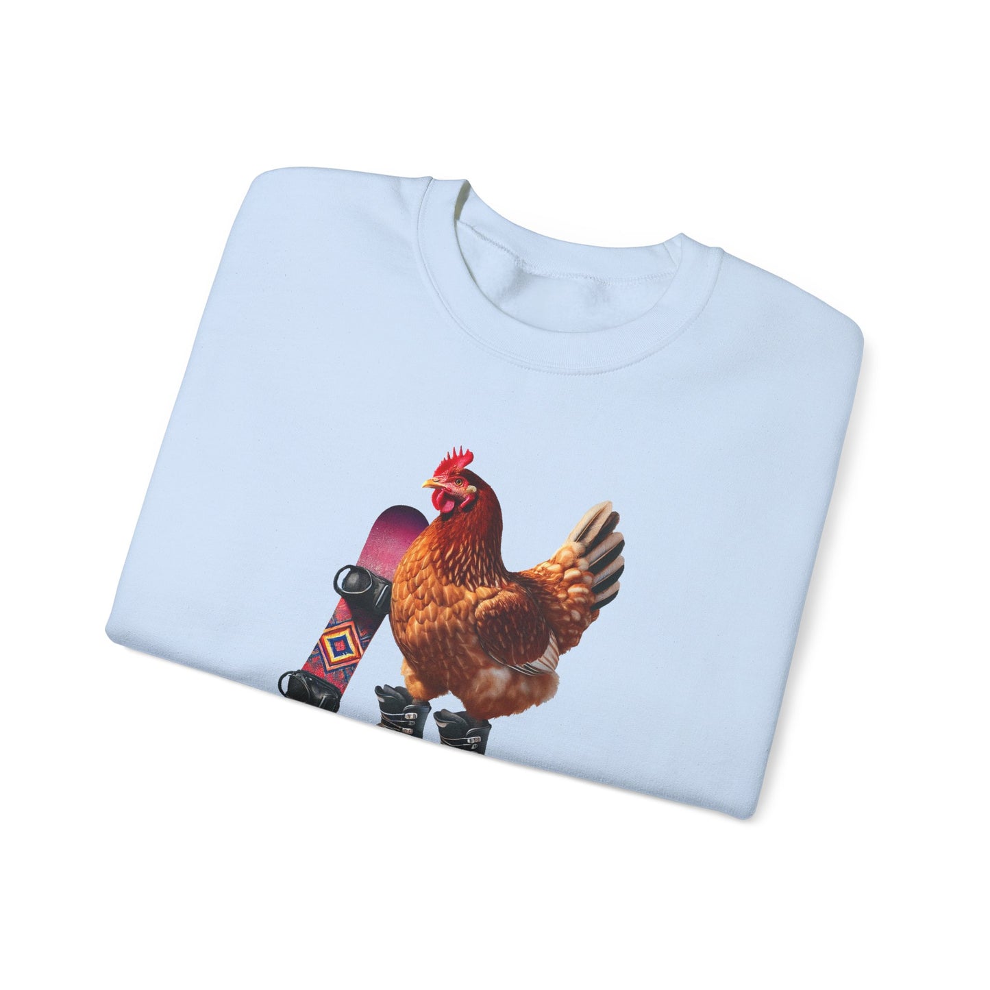 The Snowboard Chicken Sweatshirt - 7 colors