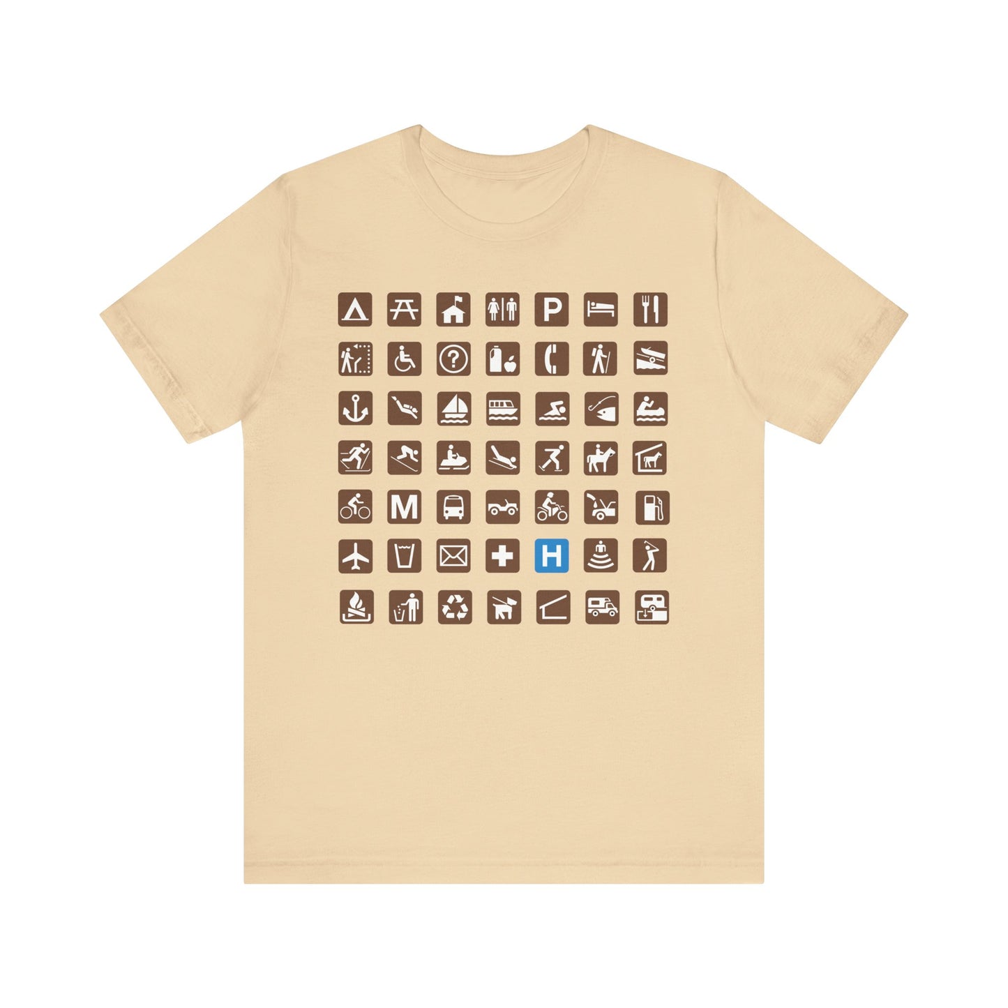 National Park Service Pictograph Tee - 8 colors
