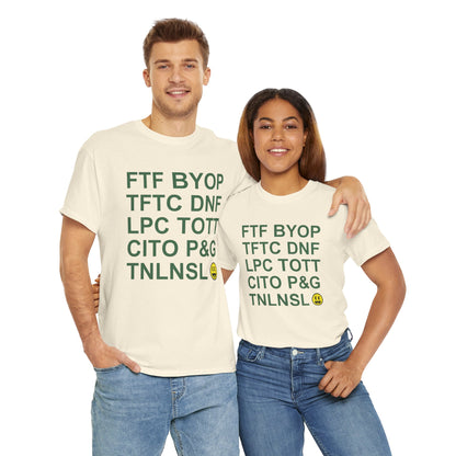 Geocaching Acronyms Tee - 8 colors
