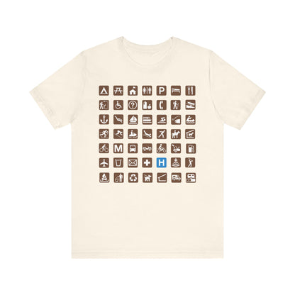 National Park Service Pictograph Tee - 8 colors