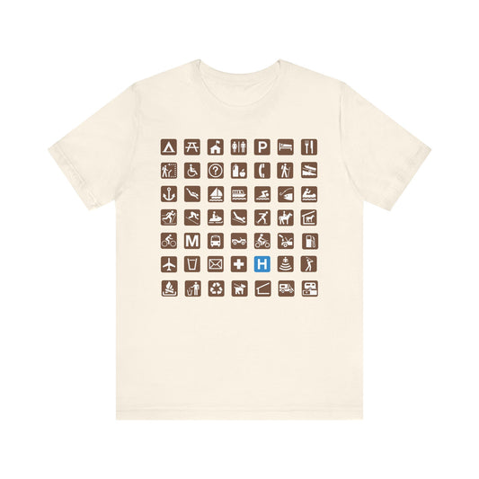 National Park Service Pictograph Tee - 8 colors