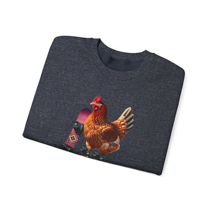The Snowboard Chicken Sweatshirt - 7 colors