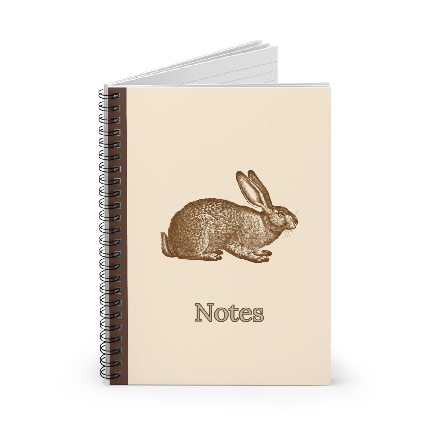 Wild Hare Spiral Notebook - Ruled Line 6"x8"