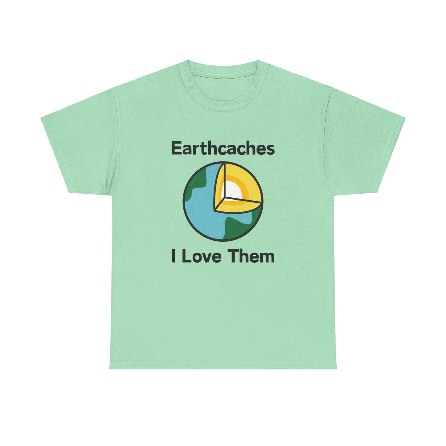 Earthcaches - I Love Them Tee