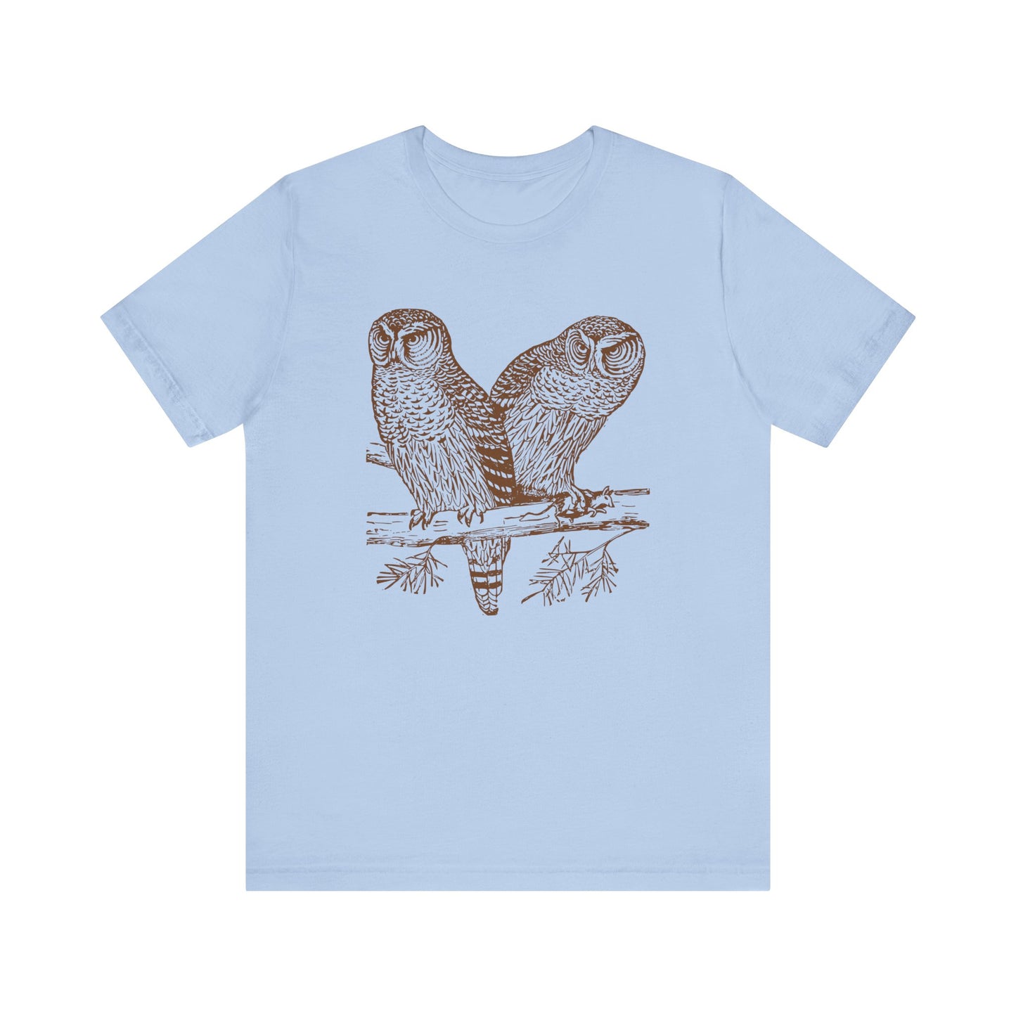 Owl Duo Short Sleeve Tee - 7 colors