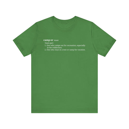 Camper Definition Tee - 9 colors