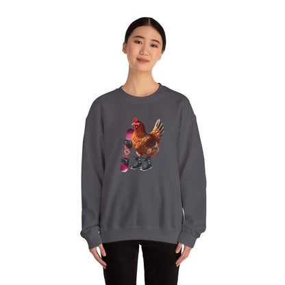 The Snowboard Chicken Sweatshirt - 7 colors
