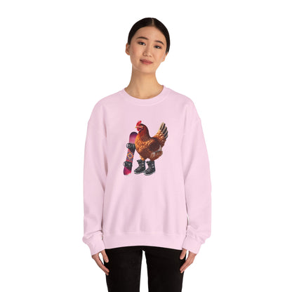 The Snowboard Chicken Sweatshirt - 7 colors