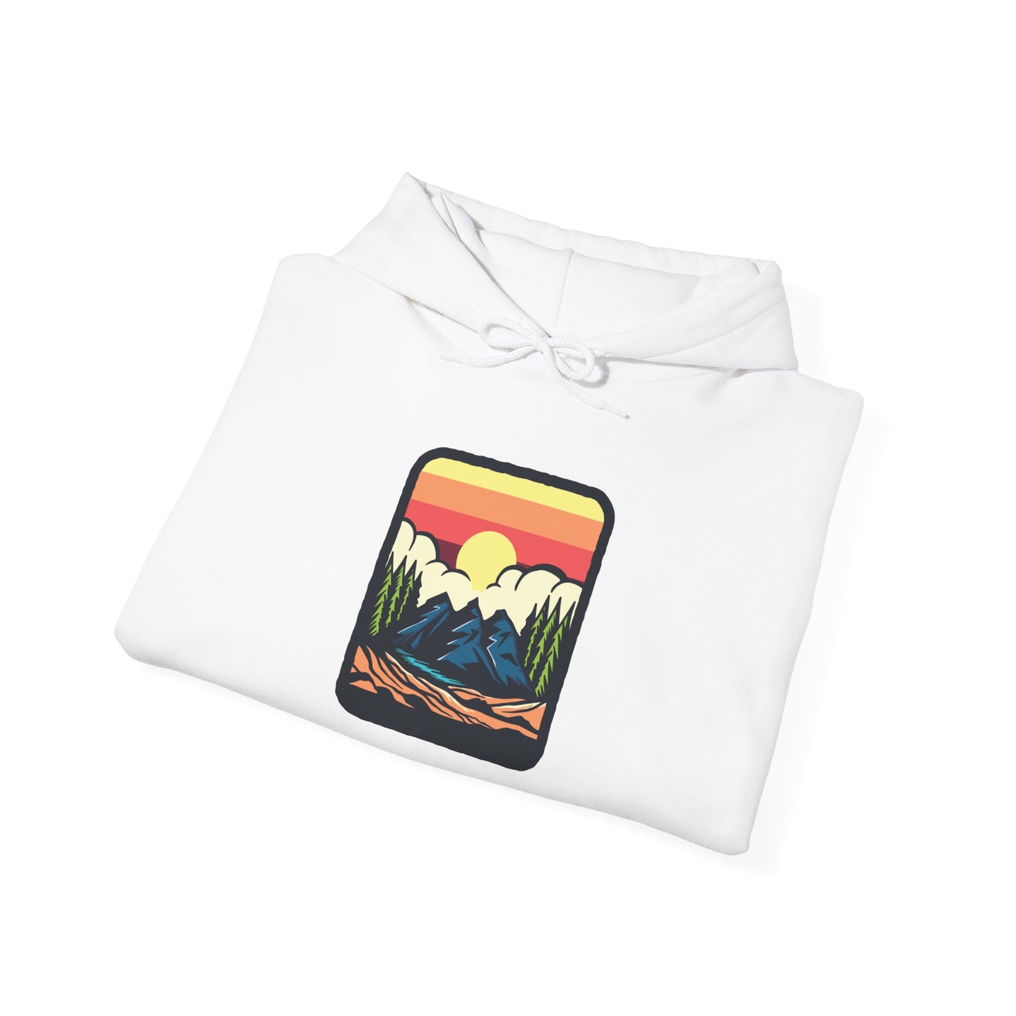 Mountain Sunset Heavy Blend™ Hooded Sweatshirt - 6 colors