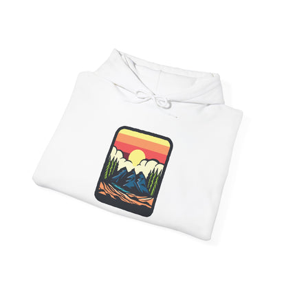 Mountain Sunset Heavy Blend™ Hooded Sweatshirt - 6 colors