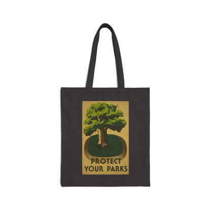 Protect Your Parks Cotton Canvas Tote Bag - 2 colors