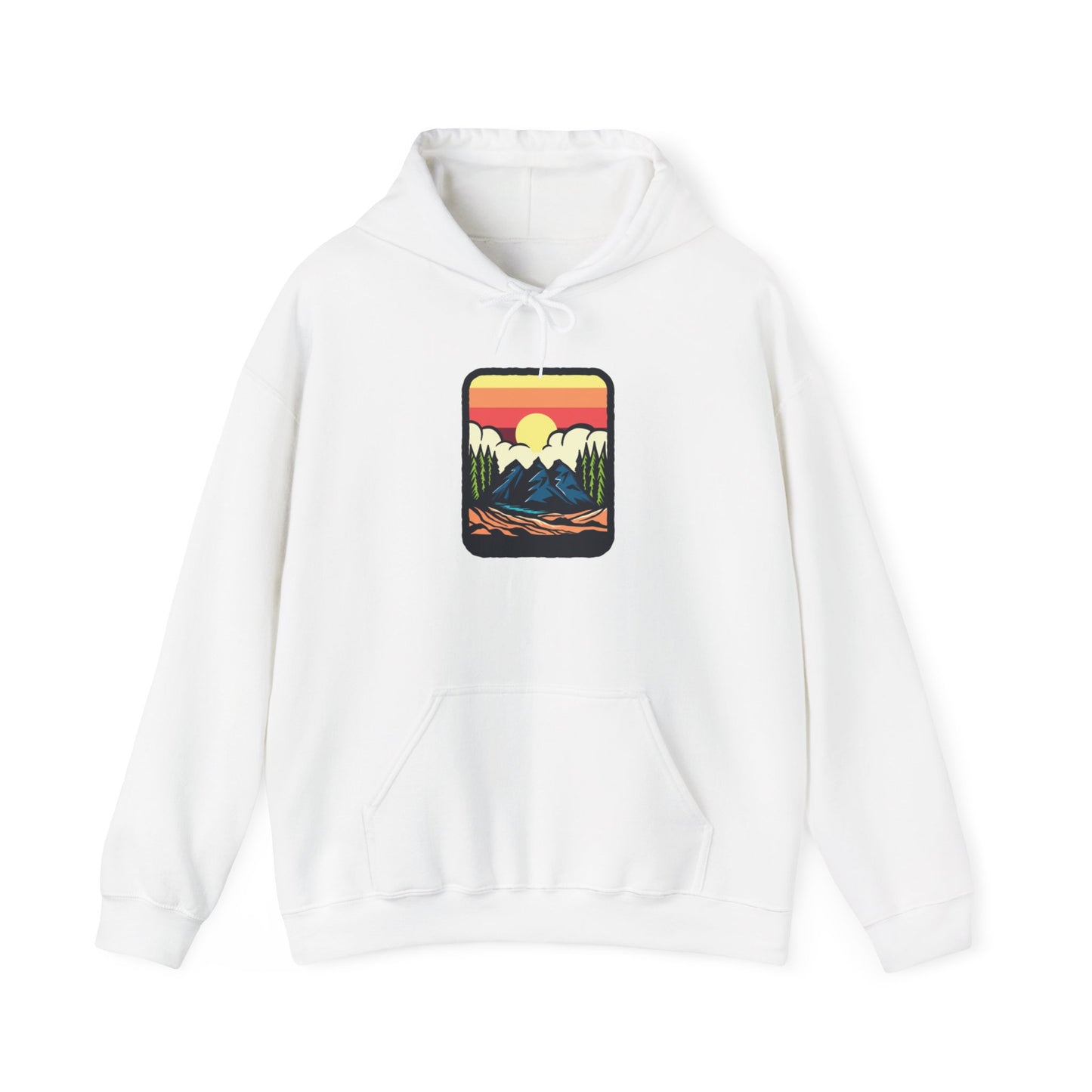 Mountain Sunset Heavy Blend™ Hooded Sweatshirt - 6 colors