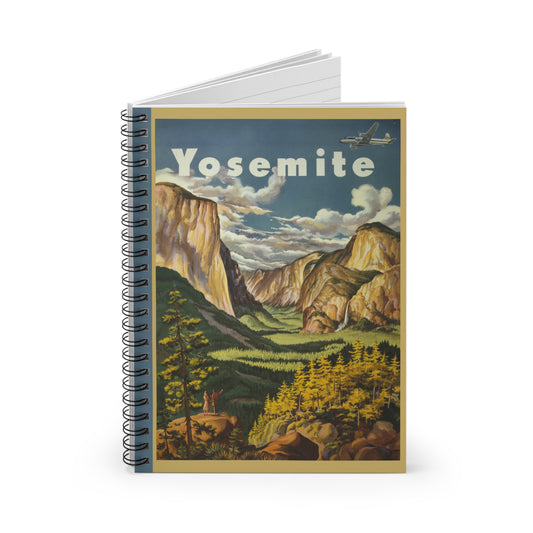 Yosemite Notebook - Ruled Line 6"x8"