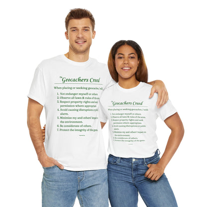 The Geocaching Creed Tee - 6 colors